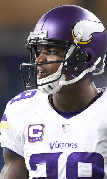 Vikings' Peterson sits out of practice with variety of injuries